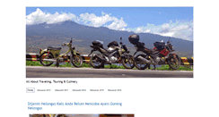 Desktop Screenshot of keluyuranbertiga.com